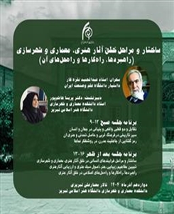 نشست ساختار و مراحل خلق آثار هنری،معماری و شهرسازی